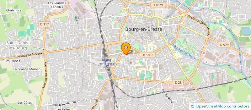 localisation de l'entreprise MADAME AURELIA LAURA BOUVIER à BOURG-EN-BRESSE