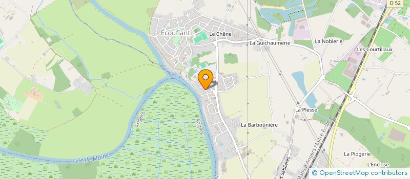 localisation de l'entreprise MADAME AURELIA LE GOFF à ANGERS