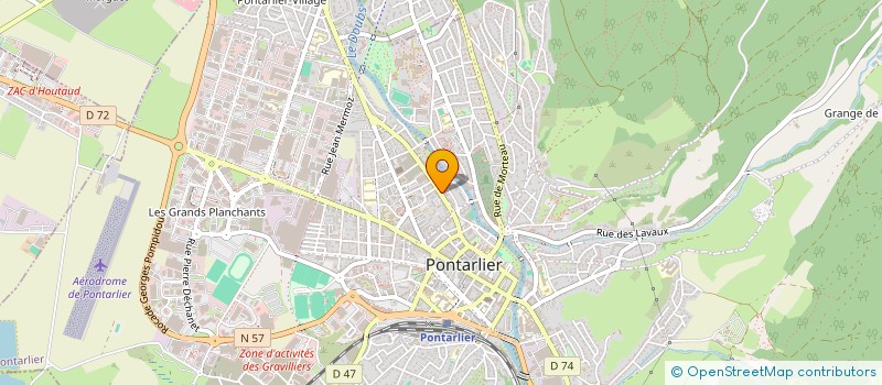 localisation de l'entreprise MADAME AURELIA LE PALUD à NEVERS