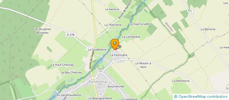 localisation de l'entreprise MADAME AURELIA LEGEAY à TOUROUVRE AU PERCHE