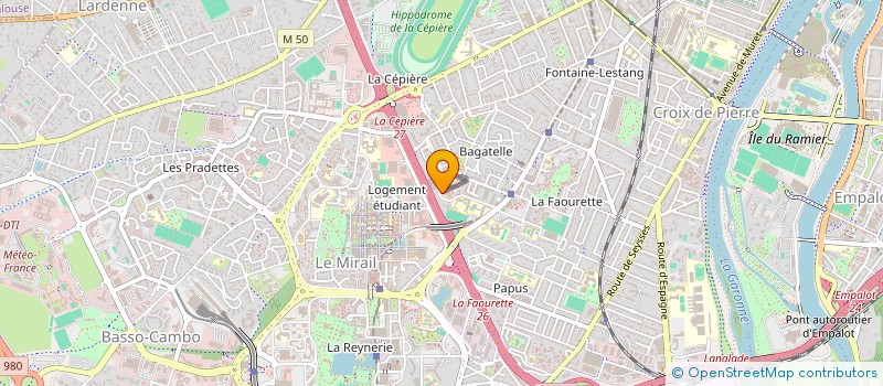 localisation de l'entreprise MADAME AURELIA LEMONNIER  TOULOUSE