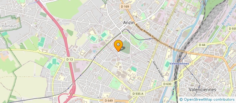 localisation de l'entreprise MADAME AURELIA LOCATELLI  ANZIN