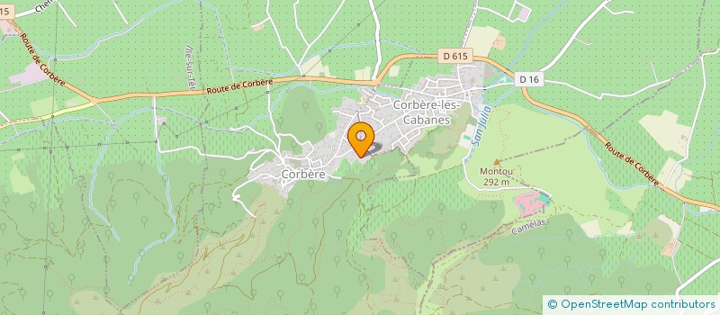 localisation de l'entreprise MADAME AURELIA MARMET  CORBERE