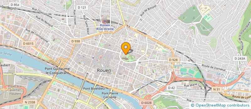 localisation de l'entreprise MADAME AURELIA MASSYRE  ROUEN