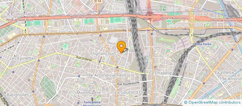 localisation de l'entreprise MADAME AURELIA MIARA  PARIS