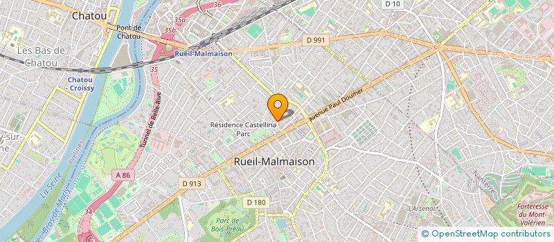 localisation de l'entreprise MADAME AURELIA MICHEL à RUEIL-MALMAISON