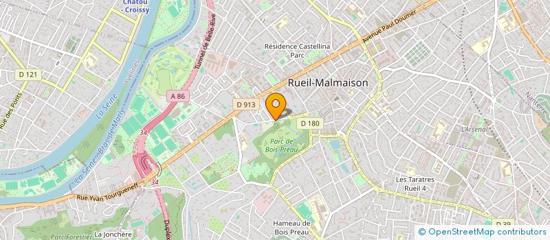 localisation de l'entreprise MADAME AURELIA NACCACHE à RUEIL-MALMAISON