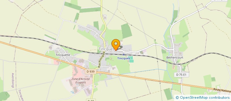 localisation de l'entreprise MADAME AURELIA NAWROCKI  LIGNY-SAINT-FLOCHEL