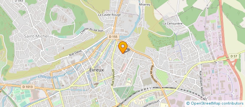 localisation de l'entreprise MADAME AURELIA NSUNGANI à EVREUX