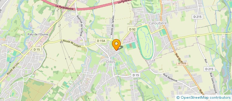 localisation de l'entreprise MADAME AURELIA NUGEL  ODOS