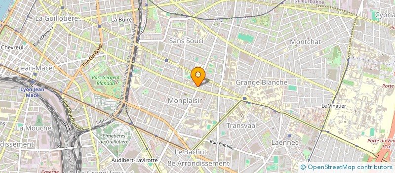 localisation de l'entreprise MADAME AURELIA PETIT à LYON