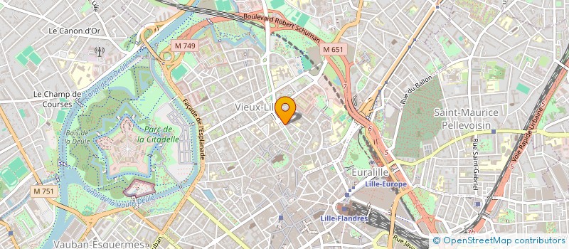 localisation de l'entreprise MADAME AURELIA PLANQUE à BETHUNE