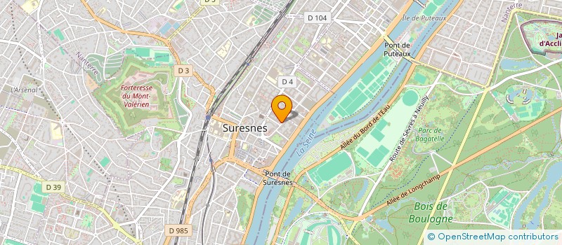 localisation de l'entreprise MADAME AURELIA PONSOT à SURESNES