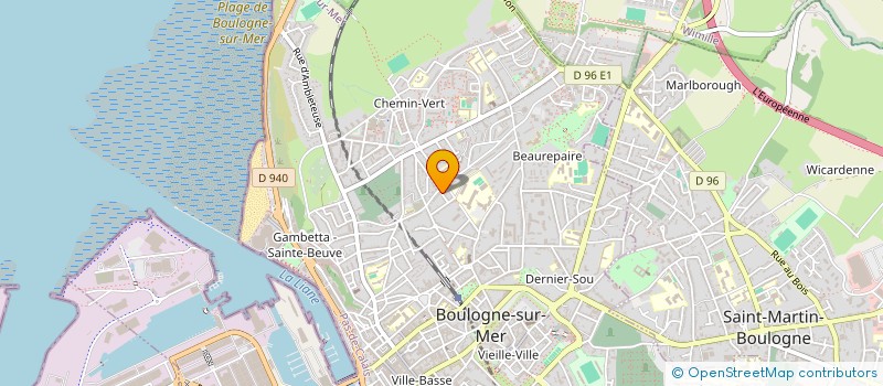 localisation de l'entreprise MADAME AURELIA PONTAIS à BOULOGNE-SUR-MER