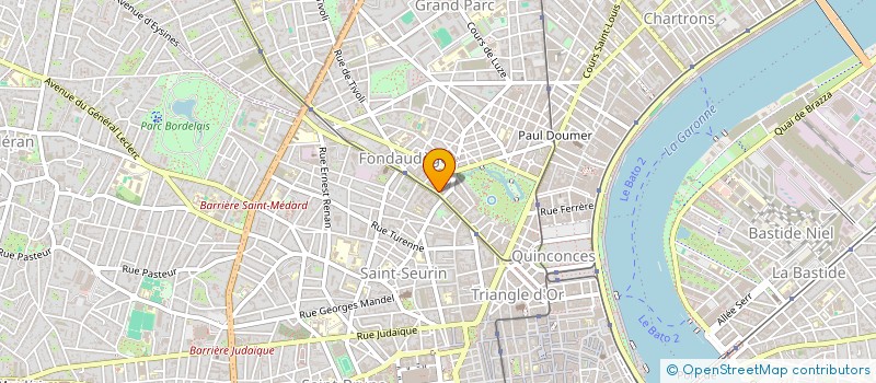 localisation de l'entreprise MADAME AURELIA POTOT  BORDEAUX