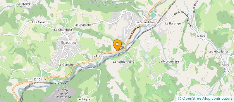 localisation de l'entreprise MADAME AURELIA PRADO  BRUSSIEU