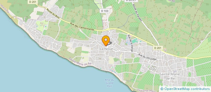 localisation de l'entreprise MADAME AURELIA RINGARD  SAINTE-MARIE-DE-RE