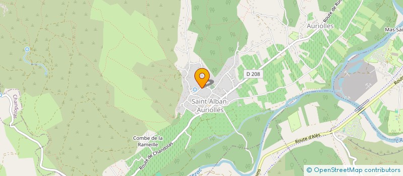 localisation de l'entreprise MADAME AURELIA ROOU  SAINT-ALBAN-AURIOLLES