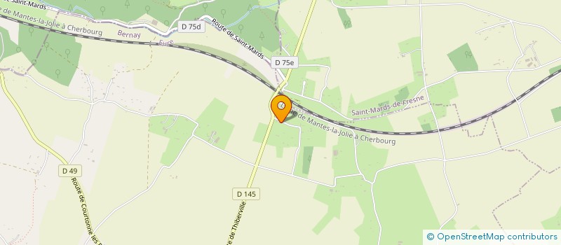 localisation de l'entreprise MADAME AURELIA SAINTE  SAINT-GERMAIN-LA-CAMPAGNE