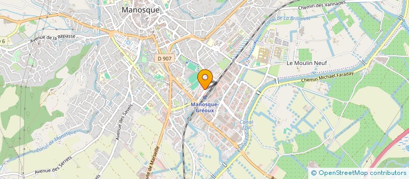 localisation de l'entreprise MADAME AURELIA SANCHEZ à MANOSQUE