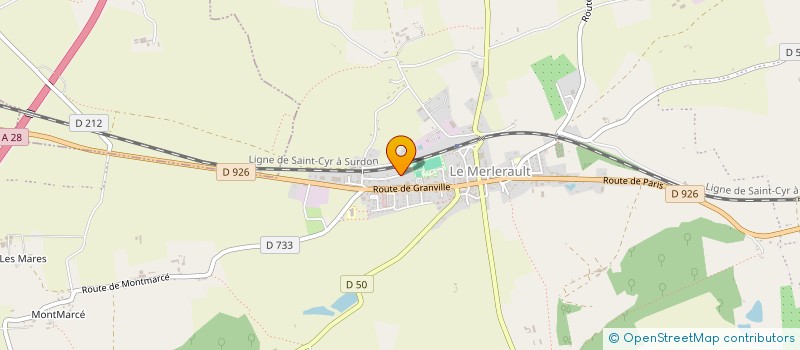 localisation de l'entreprise MADAME AURELIA SANNIER à LE MERLERAULT