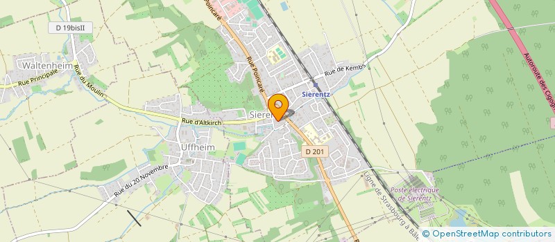localisation de l'entreprise MADAME AURELIA SCHLICKLIN à SIERENTZ
