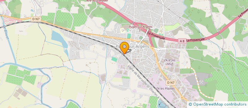 localisation de l'entreprise MADAME AURELIA TAXIL à PUGET-SUR-ARGENS