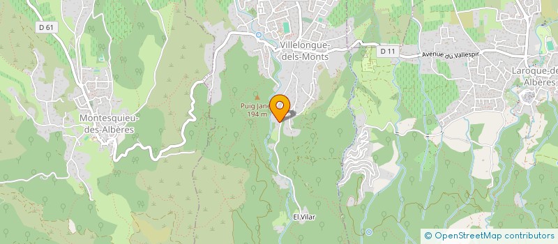 localisation de l'entreprise MADAME AURELIA TESTUD  SOREDE