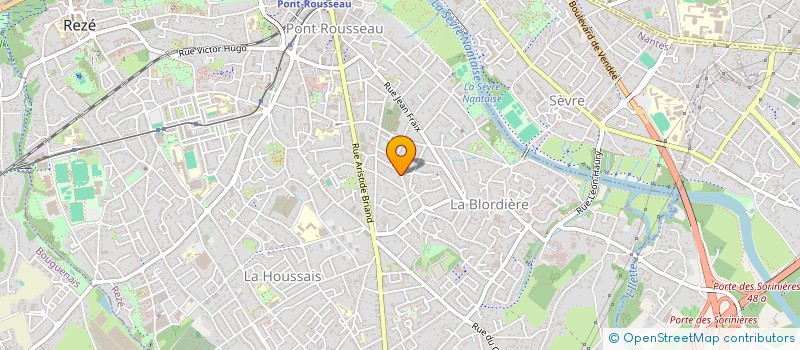 localisation de l'entreprise MADAME AURELIA TROCHU à REZE