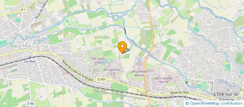 localisation de l'entreprise MADAME AURELIA TUDO  LE THOR