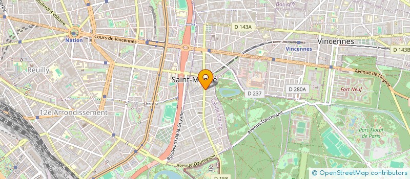 localisation de l'entreprise MADAME AURELIA WIZMAN à SAINT-MANDE