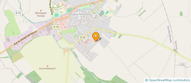 localisation de l'entreprise MADAME AURELIA ZAYER à BOULAY-MOSELLE