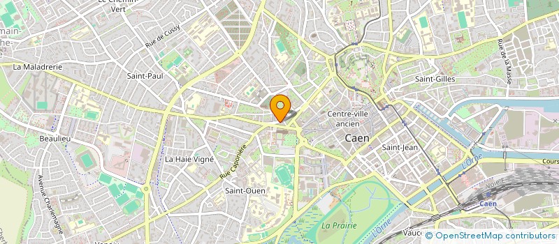 localisation de l'entreprise MADAME AURELIE ACHARD DE LA LELUARDIERE à CAEN