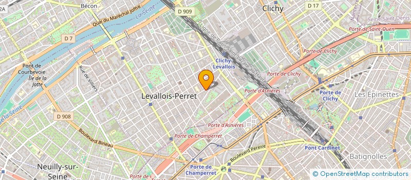 localisation de l'entreprise MADAME AURELIE ADAM-MAZARD à LEVALLOIS-PERRET