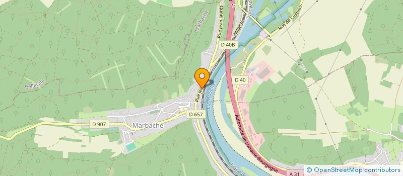 localisation de l'entreprise MADAME AURELIE ADAMI  MARBACHE