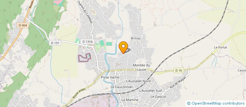 localisation de l'entreprise MADAME AURELIE AGNIEL  ROUSSON