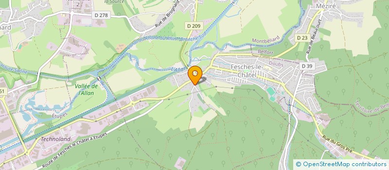 localisation de l'entreprise MADAME AURELIE ALAVOINE  FESCHES-LE-CHATEL