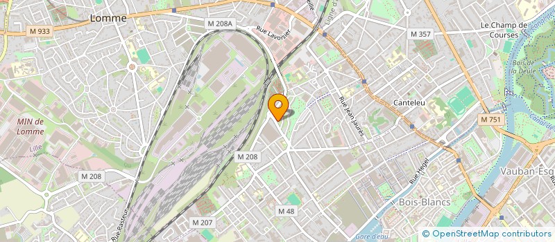 localisation de l'entreprise MADAME AURELIE ALEXANDRE à LILLE