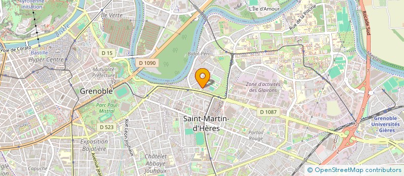 localisation de l'entreprise MADAME AURELIE ALMY  SAINT-MARTIN-D'HERES