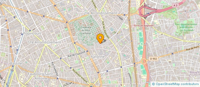 localisation de l'entreprise MADAME AURELIE ALONSO  PARIS