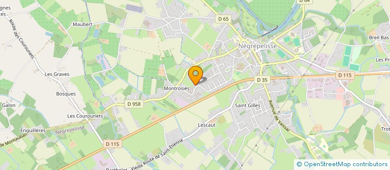 localisation de l'entreprise MADAME AURELIE AMBROSINO à NEGREPELISSE