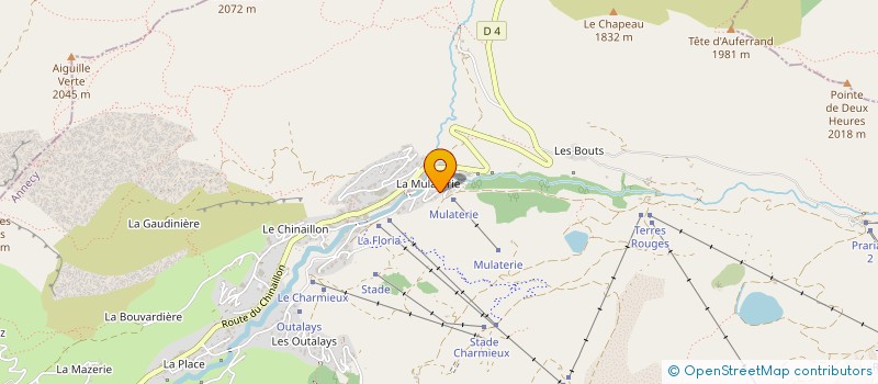 localisation de l'entreprise MADAME AURELIE ANTHOINE-MILHOMME  LE GRAND BORNAND