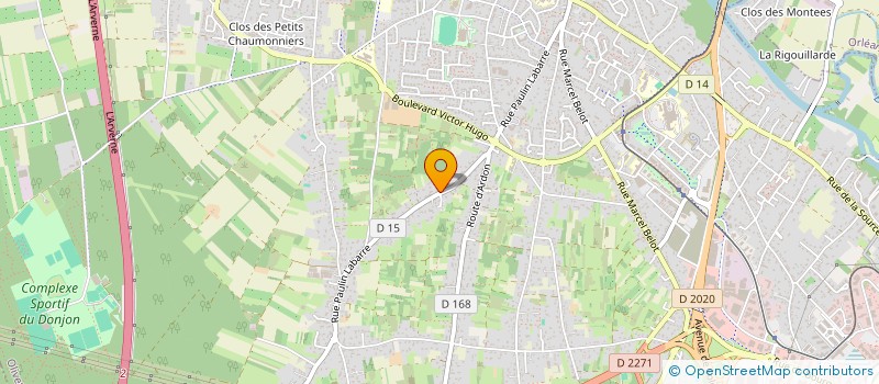 localisation de l'entreprise MADAME AURELIE APARICIO  OLIVET