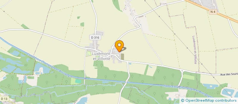 localisation de l'entreprise MADAME AURELIE ARCIDIACONO  LUXEMONT-ET-VILLOTTE