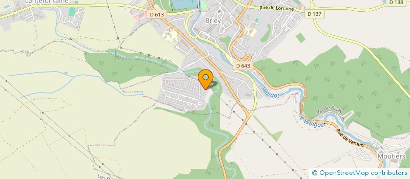 localisation de l'entreprise MADAME AURELIE ARMELLIN  VAL DE BRIEY