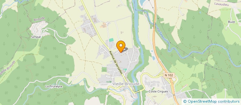 localisation de l'entreprise MADAME AURELIE ARTAUD à SAINT-BEAUZIRE