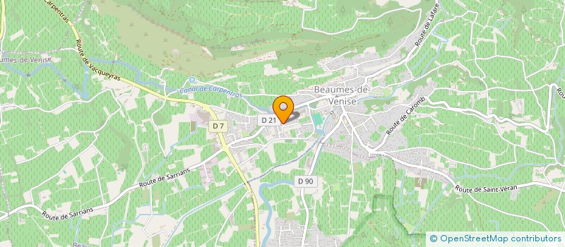 localisation de l'entreprise MADAME AURELIE ASTRAN  GIGONDAS