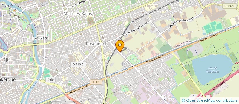 localisation de l'entreprise MADAME AURELIE AUBERT  DUNKERQUE