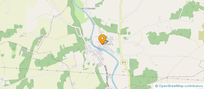 localisation de l'entreprise MADAME AURELIE AUBOURG  NALLIERS