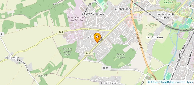 localisation de l'entreprise MADAME AURELIE AUGE-RENONCE à VERNOUILLET